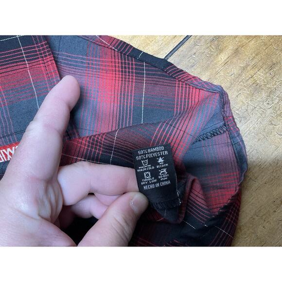 Dixxon Blood Sweat & Tears Pearl Snap Short Sleeve Bamboo Shirt - Women's Medium - Picture 10 of 11